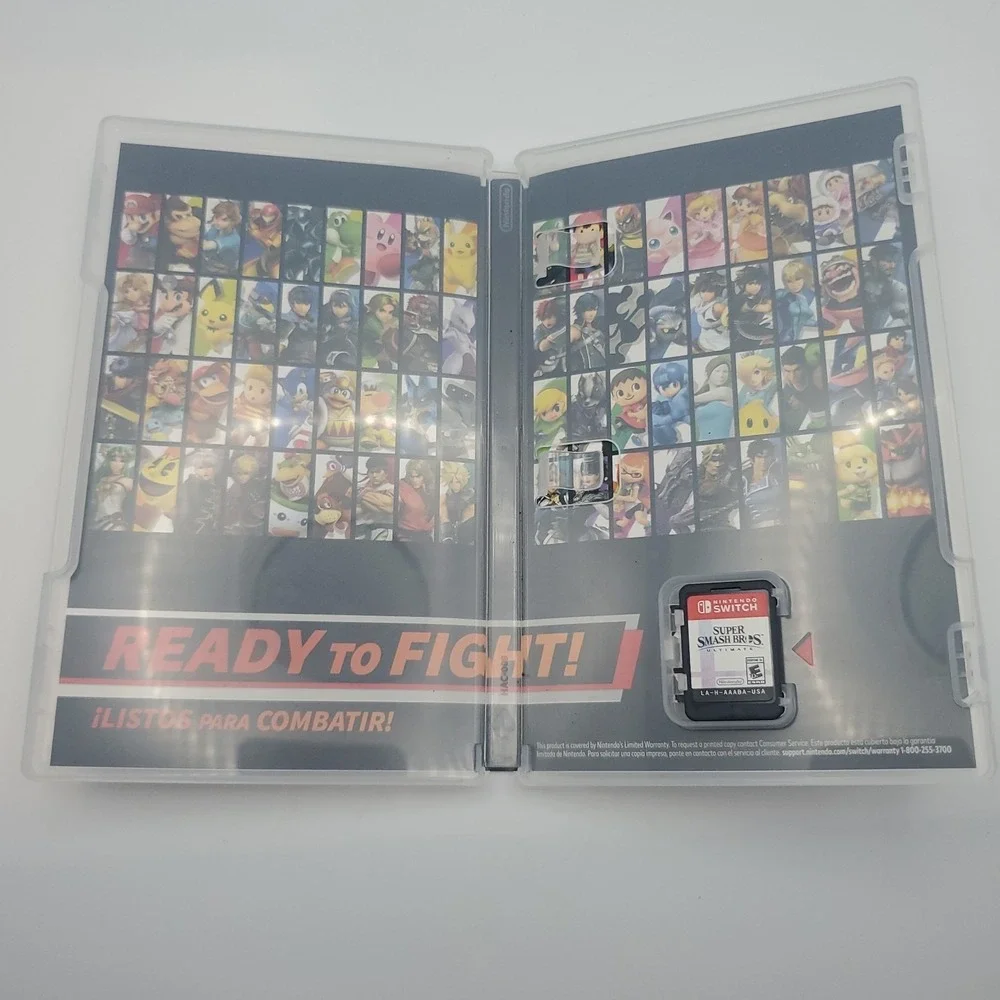 Super Smash Bros. Ultimate (Nintendo Switch Game) No Manual WORKING